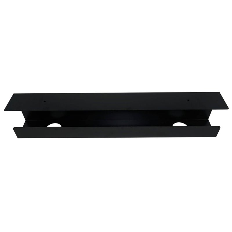 PROGRESSIVE AUTOMATIONS Under Desk Cable Tray Organizer - Black (DO-06-Black) - Image 4